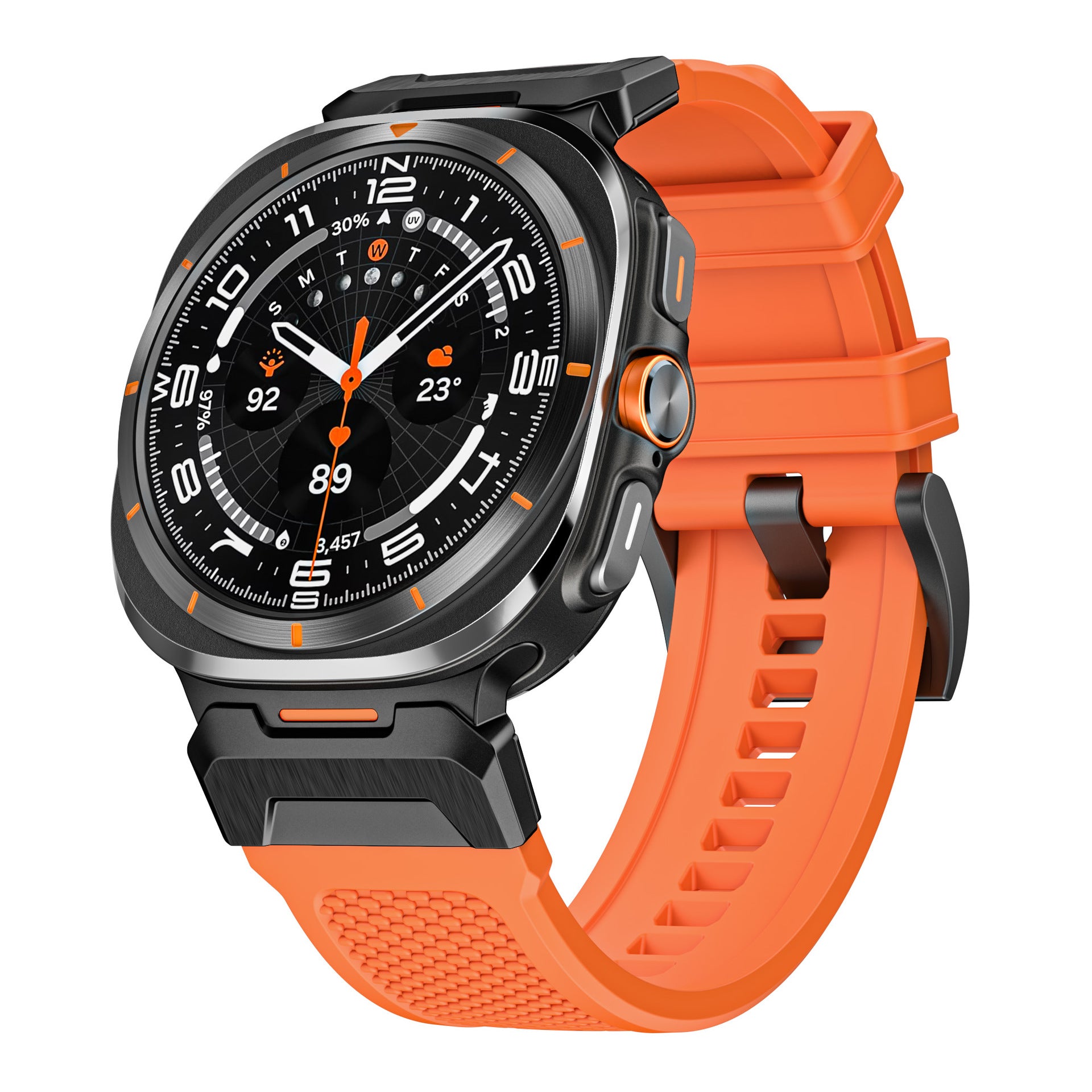 Enginery FKM Rubber Strap For 47mm Samsung Galaxy Watch Ultra