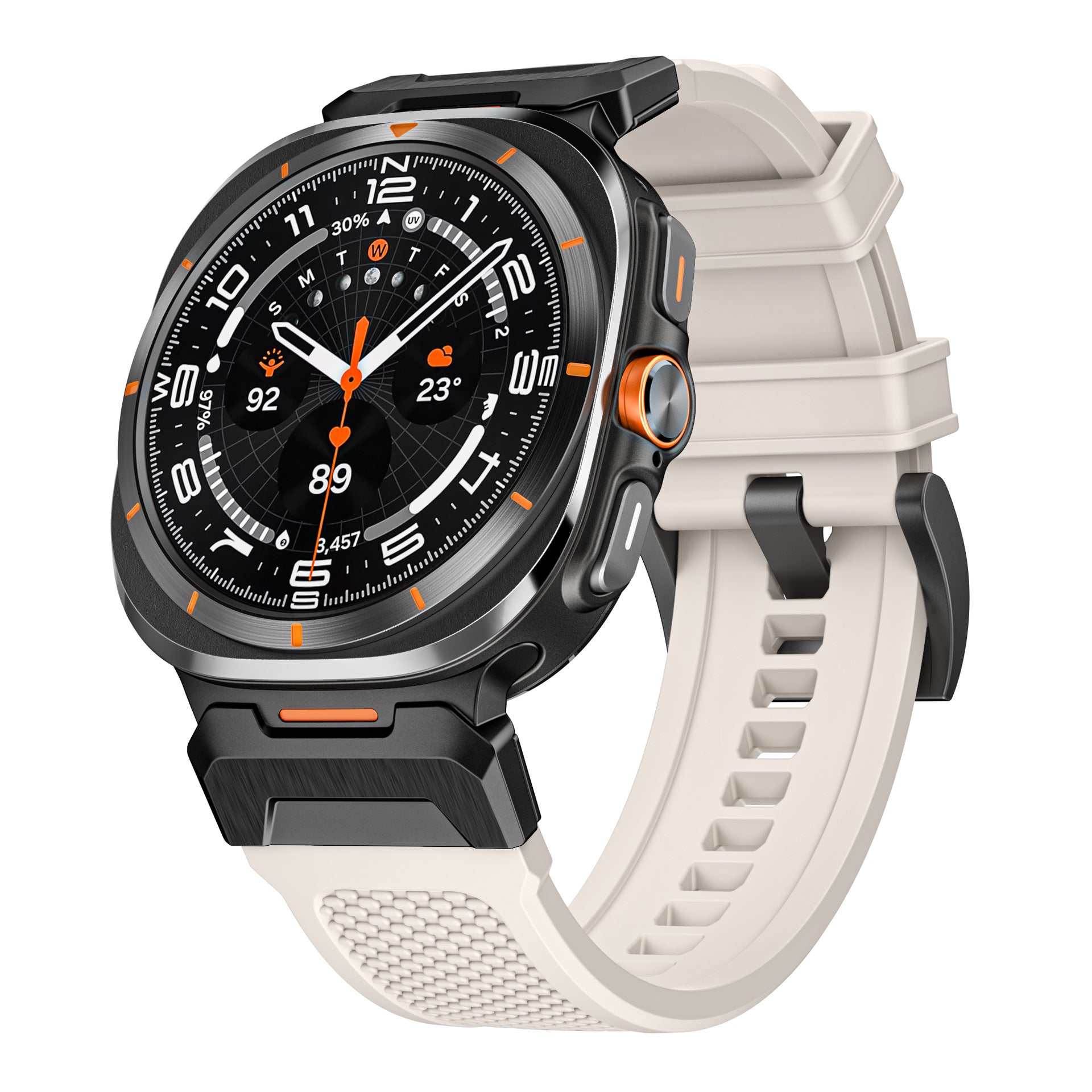 Enginery FKM Rubber Strap For 47mm Samsung Galaxy Watch Ultra