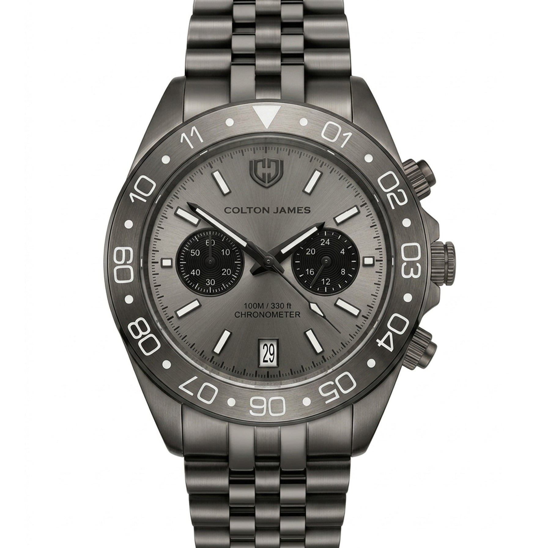 Paladin Mens Chronograph Watch - Gunmetal