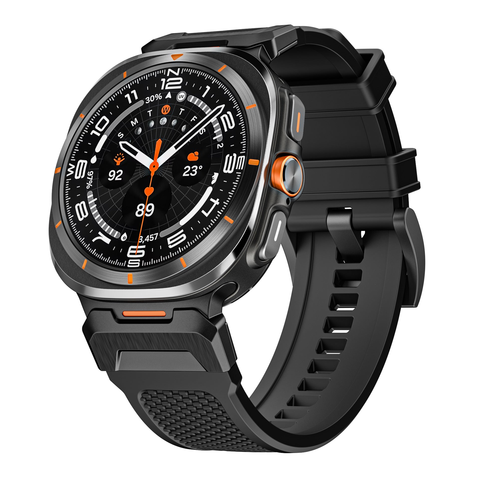 Enginery FKM Rubber Strap For 47mm Samsung Galaxy Watch Ultra