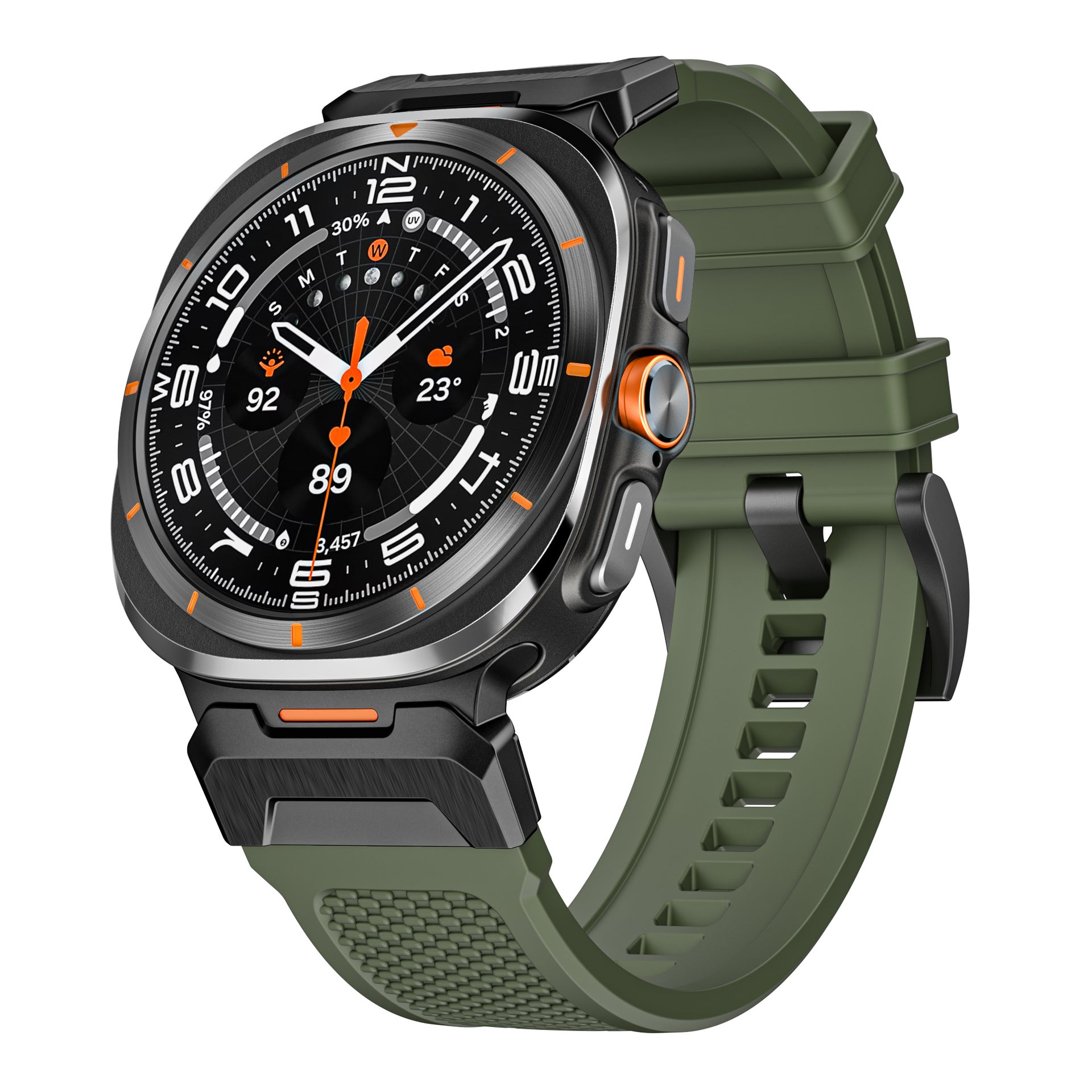 Enginery FKM Rubber Strap For 47mm Samsung Galaxy Watch Ultra