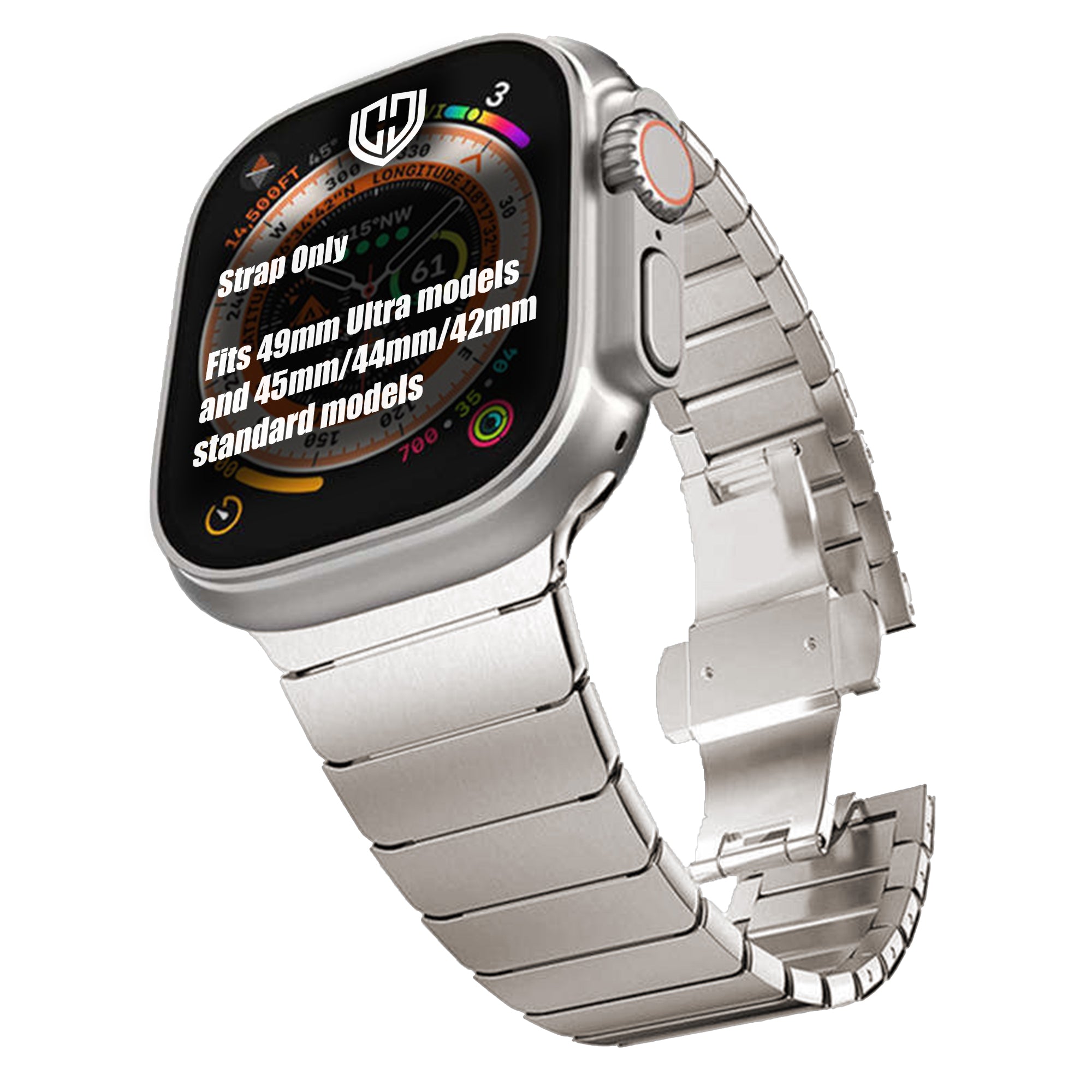 Sentinel Stainless Steel Strap For Apple Watch (All Sizes)