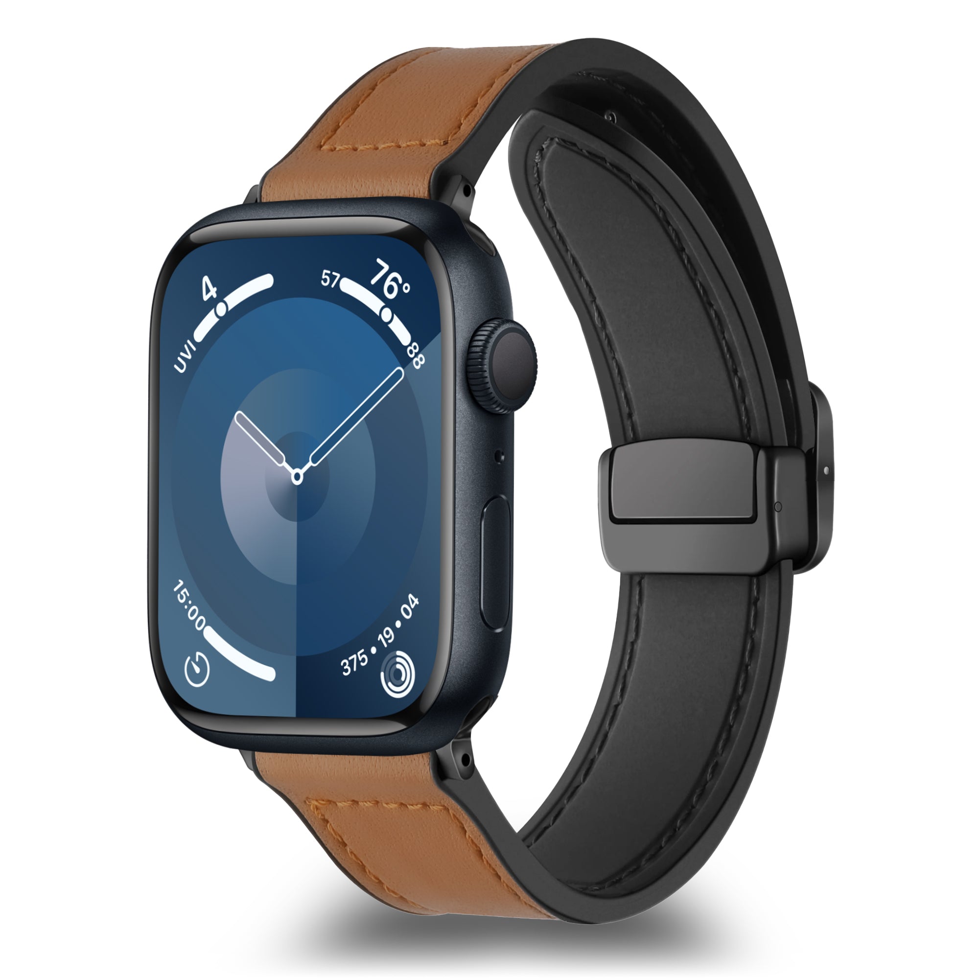 Brigata Italian Leather Strap For Apple Watch (All SIzes)