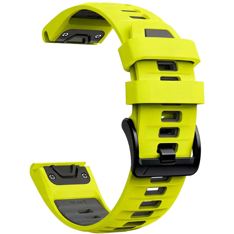 22/26mm QuickFit Origin FKM Rubber Strap for Garmin Watch