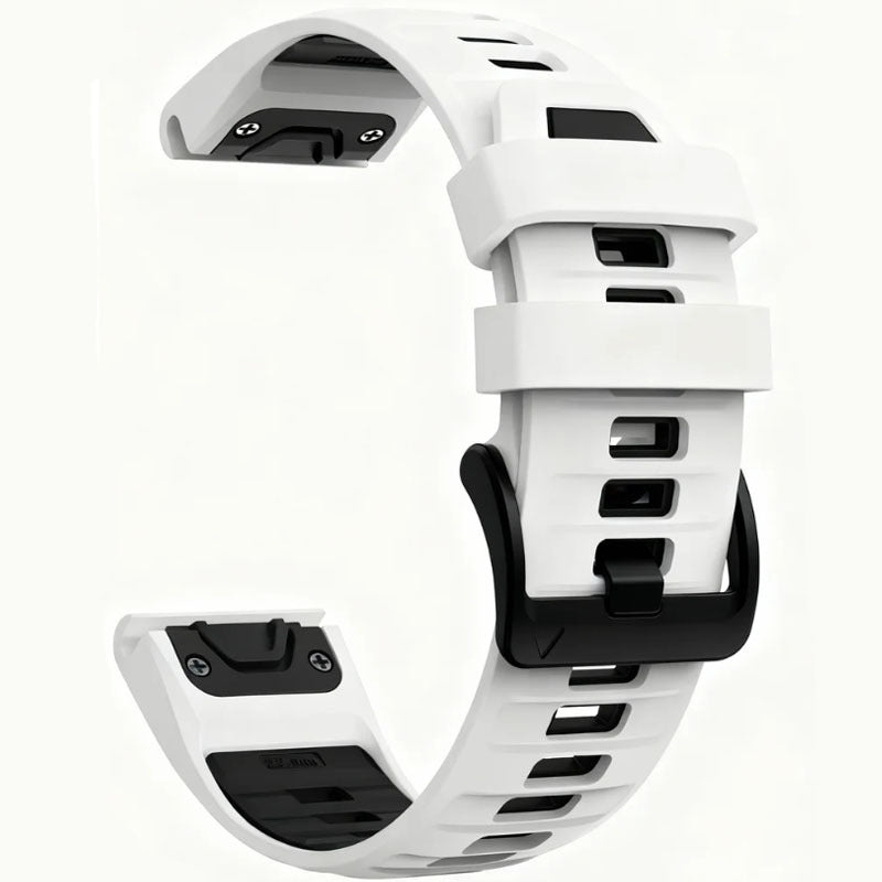 22/26mm QuickFit Origin FKM Rubber Strap for Garmin Watch