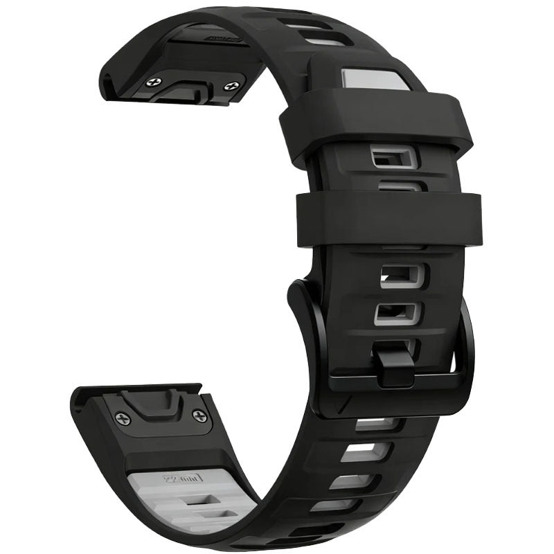 22/26mm QuickFit Origin FKM Rubber Strap for Garmin Watch