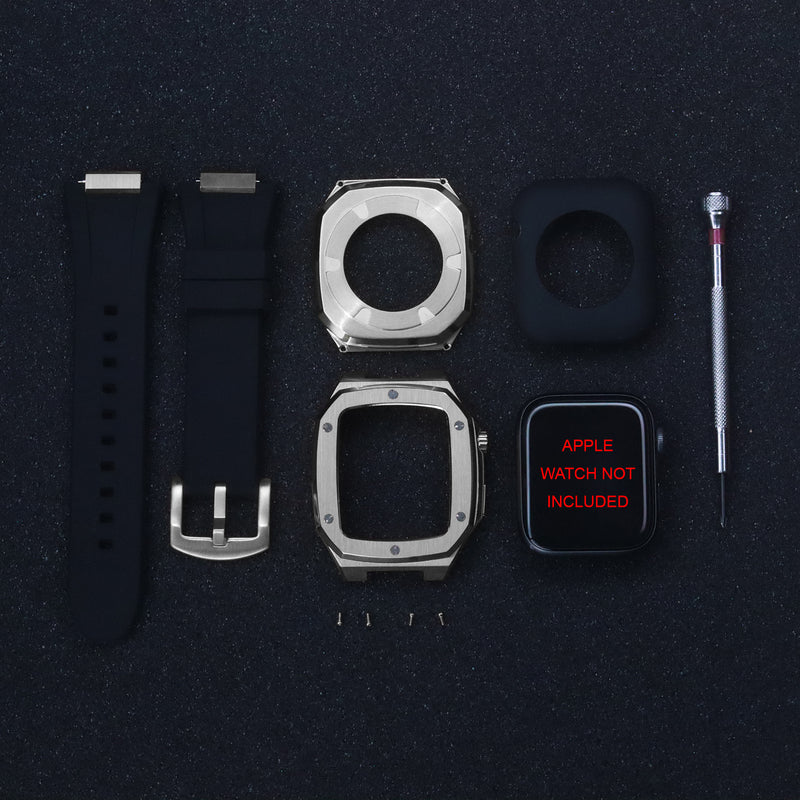 MVP Apple Watch Upgrade Kit - Series 4-6 and SE - Silver