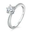 #Style_1.0ct Pavé Round Solitaire