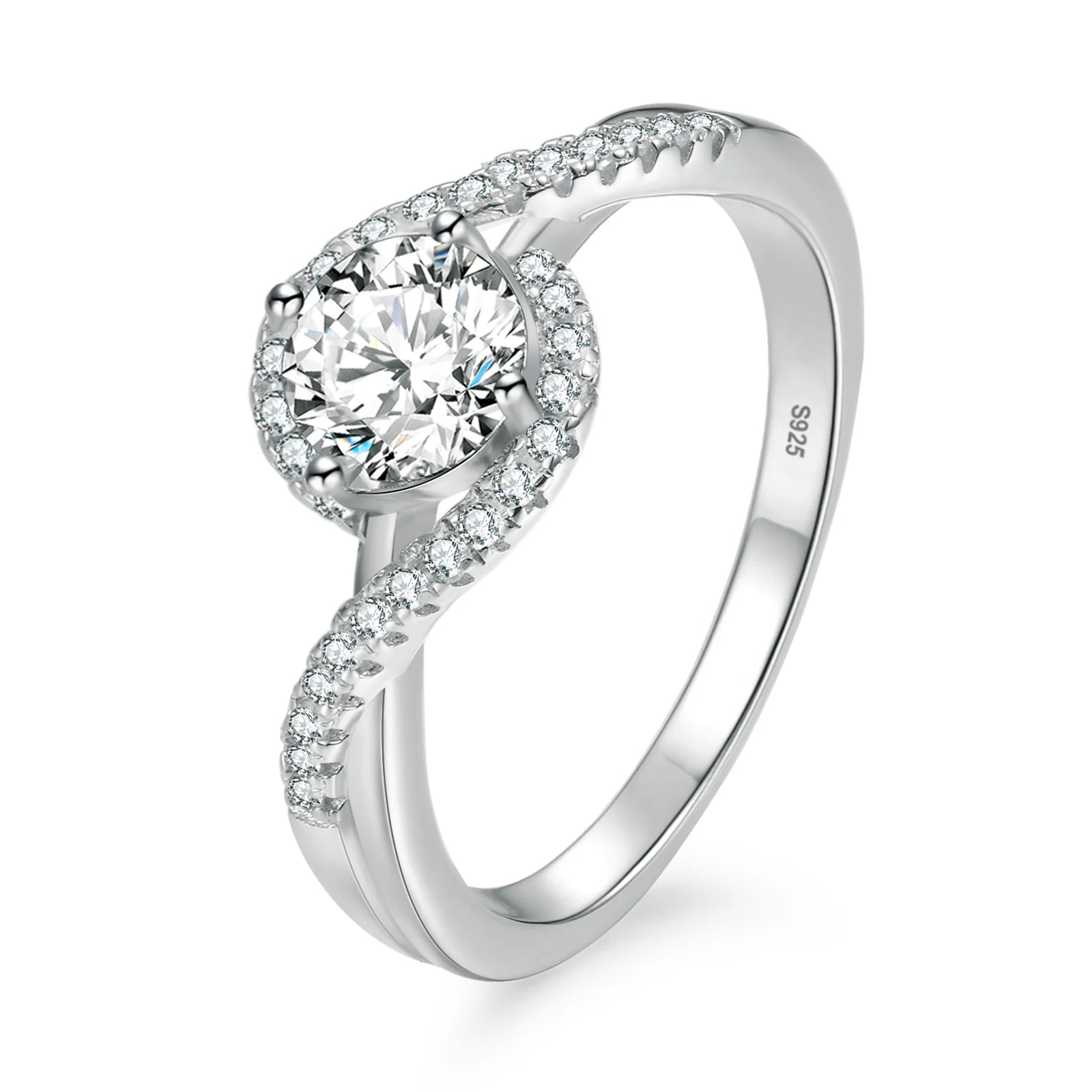 #Style_0.5ct Round Swirl