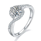 #Style_1.0ct Round Swirl