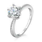 #Style_2.0ct Pavé Round Solitaire