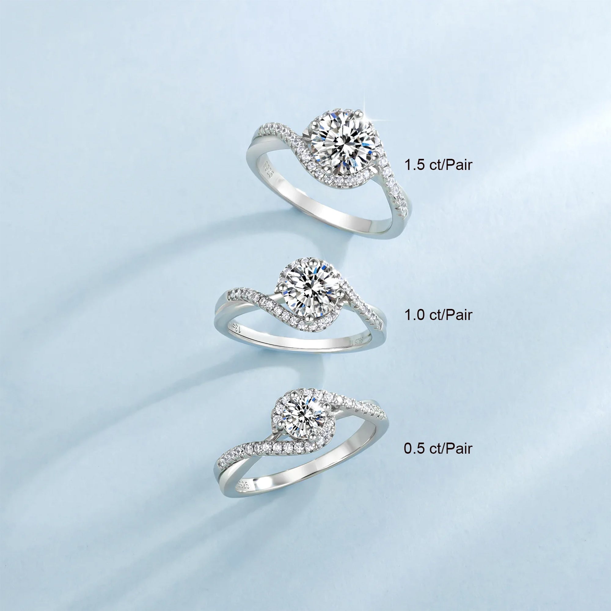 #Style_0.5ct Round Swirl