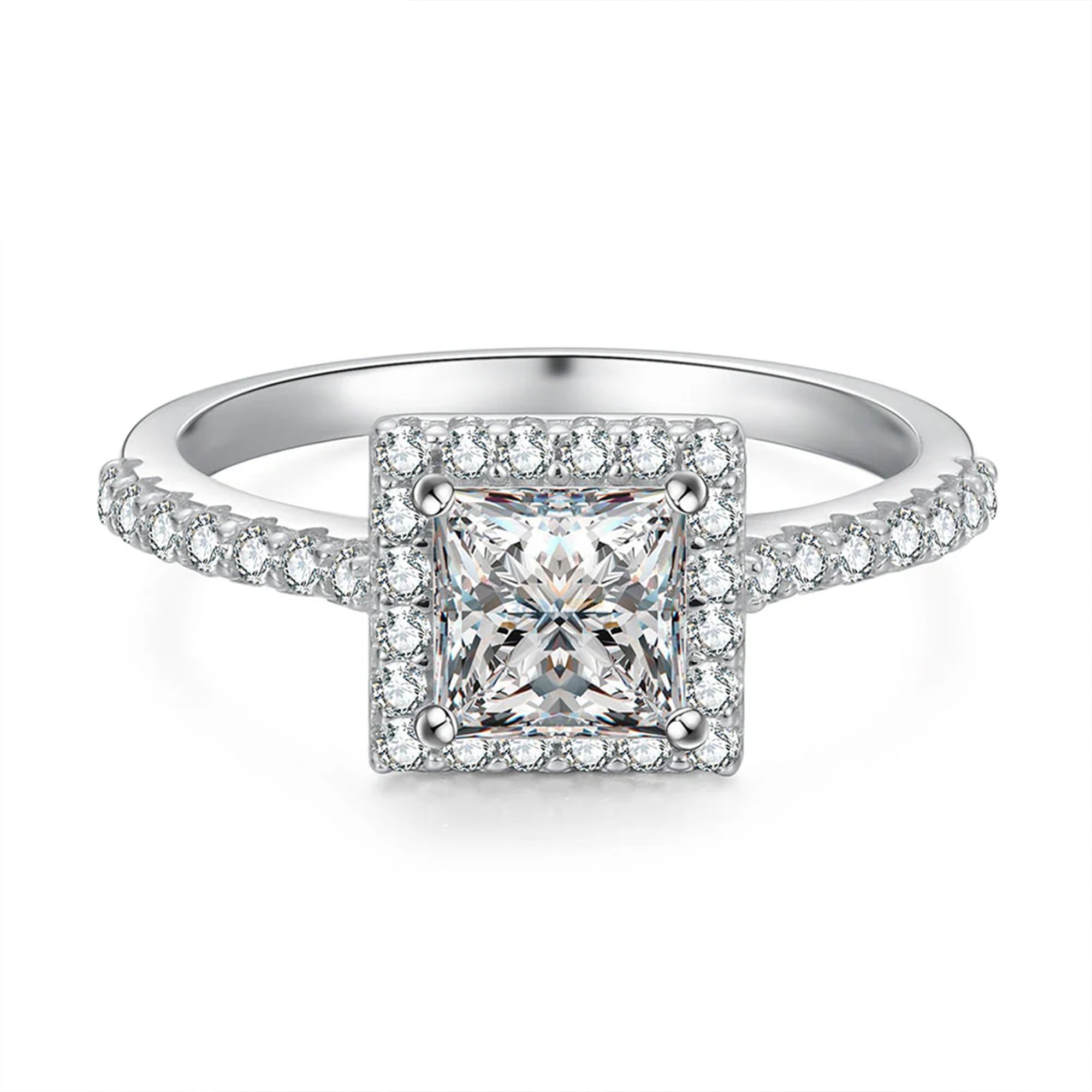 #Style_1.0ct Princess Halo