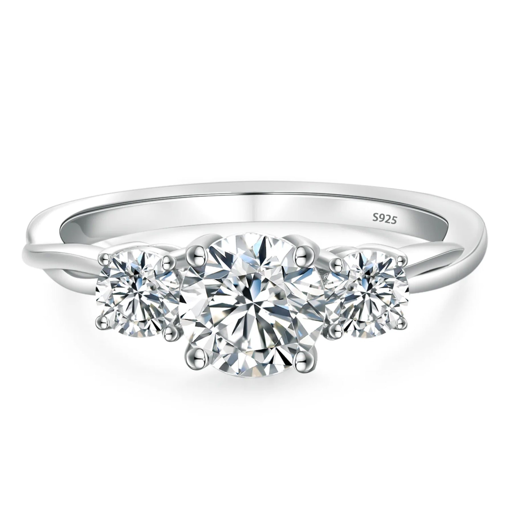 #Style_1.6ct Trinity Solitaire