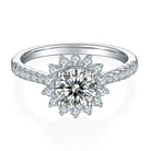 #Style_1.0ct Round Protea