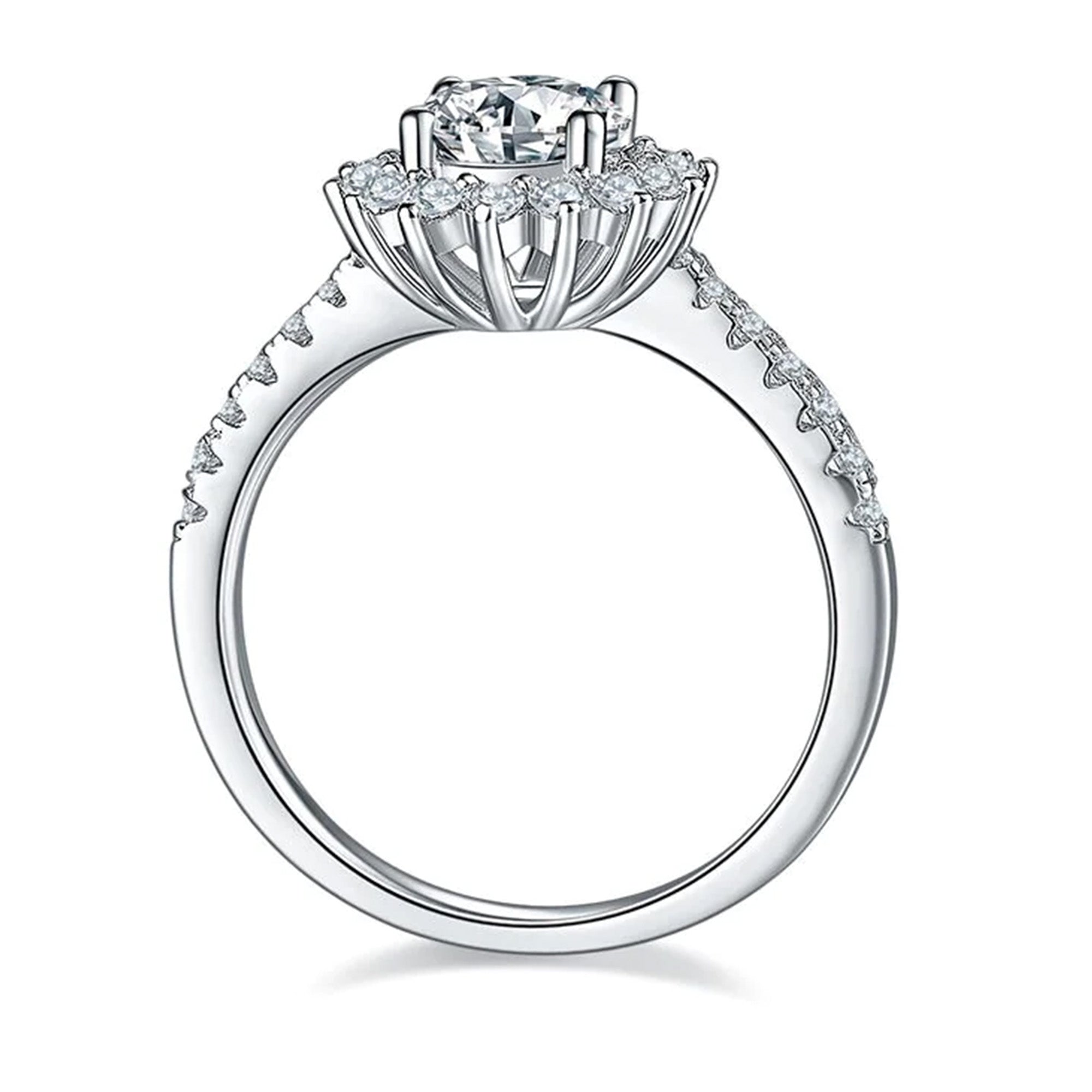 #Style_1.0ct Round Protea