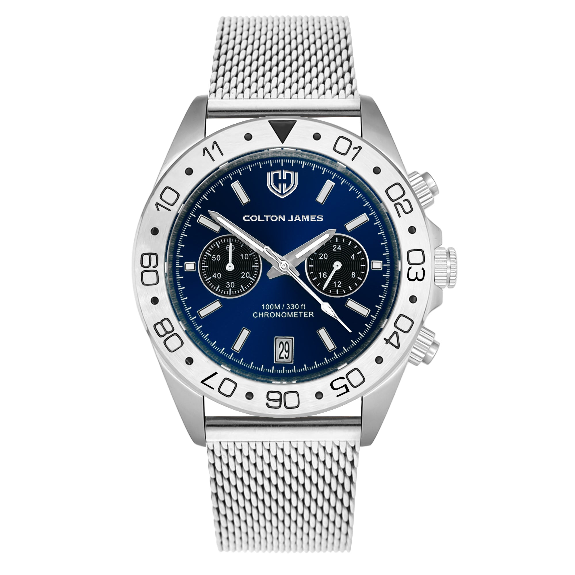 大決戦ボルカニア城　ゲームウォッチ Paladin Mens Chronograph Watch - Silver Royal – Colton James South