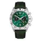 #Dial & Strap_Green & Military Green Leather