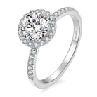 #Style_1.0ct Round Halo