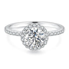 #Style_1.0ct Round Halo