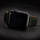 #Colour_Military Green Leather