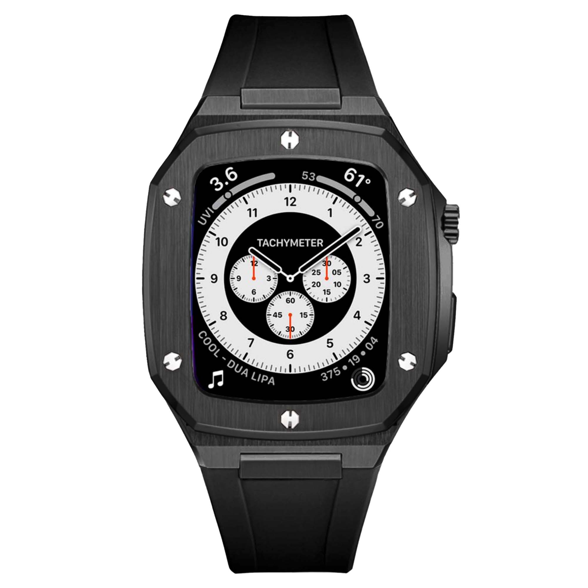 MVP Apple Watch Upgrade Kit - Series 4-6 and SE - Black – Colton