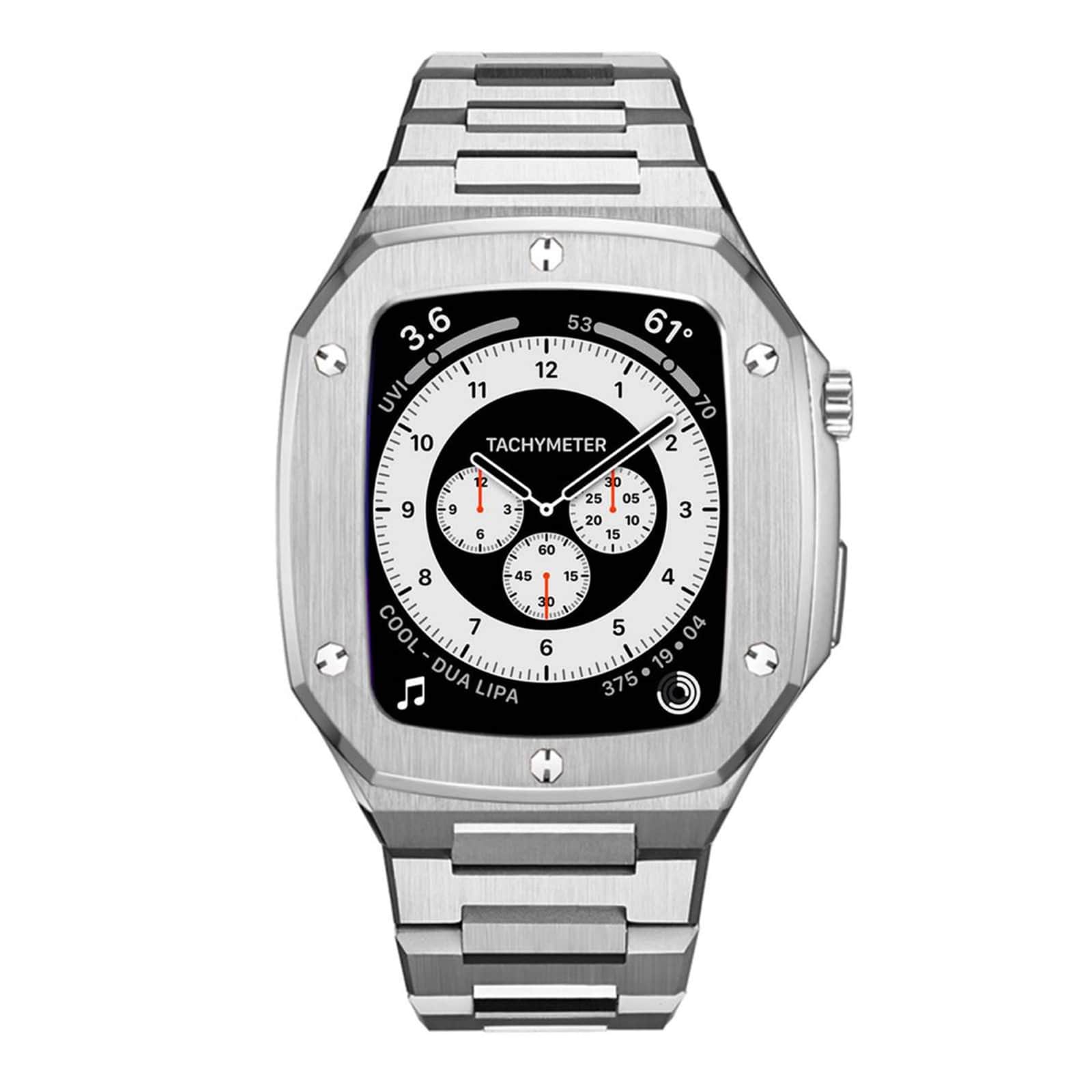 MVP Apple Watch Upgrade Kit - Series 4-6 and SE - Silver – Colton