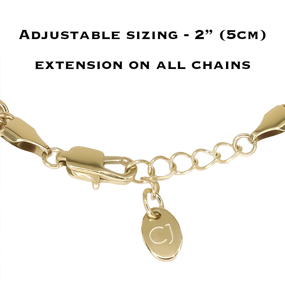 Womens 2mm Cuban Chain - Colton James South Africa