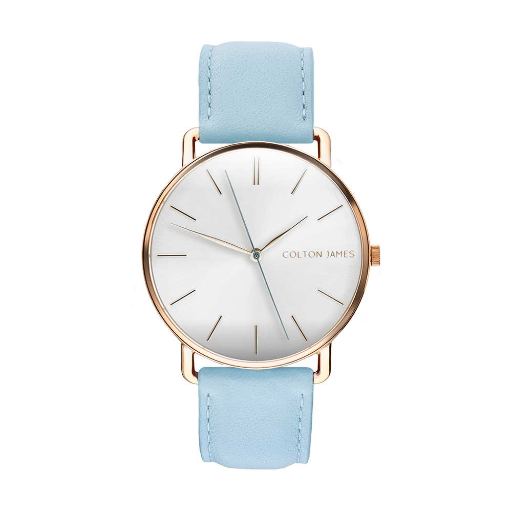 #Colour_Pastel Blue Leather